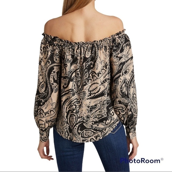 L'agence Rowan off the Shoulder Blouse - Picture 2 of 11